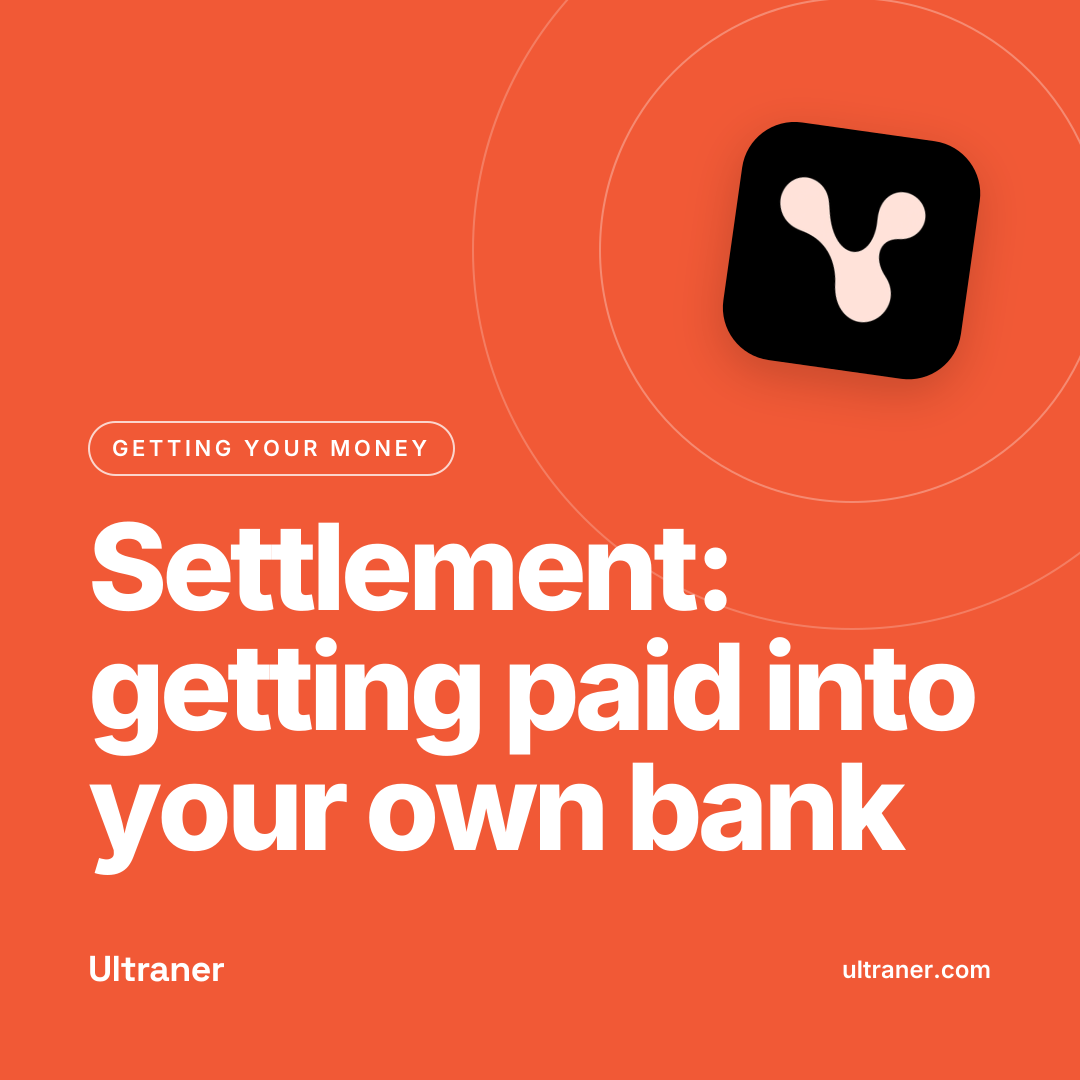 A quick read: Settlement: getting paid into your own bank
