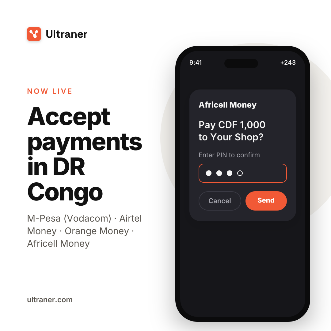 馃嚚馃嚛 Selling in DR Congo?