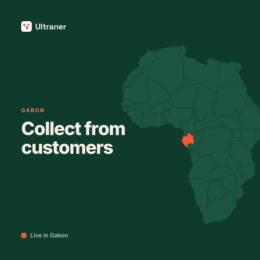 馃嚞馃嚘 Collect from customers in Gabon?